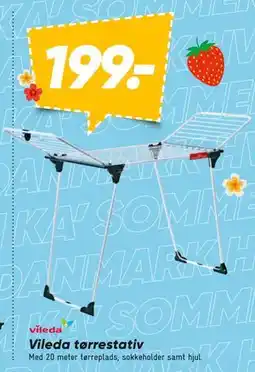 Bilka Vileda tørrestativ tilbud