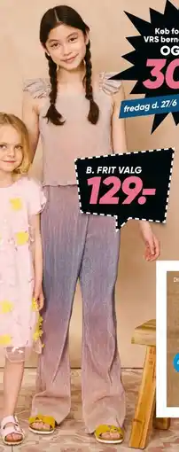 Bilka Plissé top eller bukser tilbud