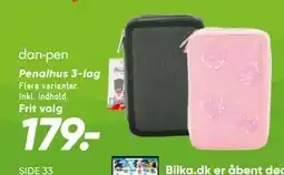 Bilka Penalhus 3-lag tilbud