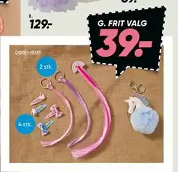 Bilka Hårpynt eller nøglering til børn tilbud