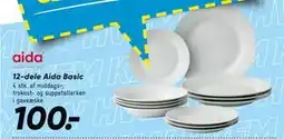 Bilka 12-dele Aida Basic tilbud