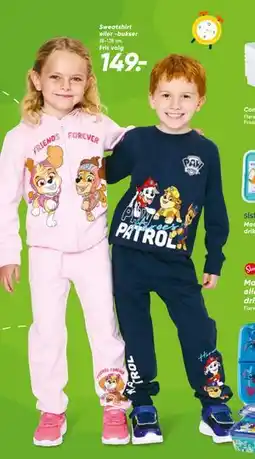 Bilka Sweatshirt eller -bukser tilbud