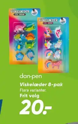 Bilka Viskelæder 8-pak tilbud