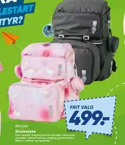Bilka Skoletaske tilbud