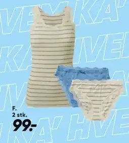 Bilka Undertrøje eller 2-pak trusser tilbud