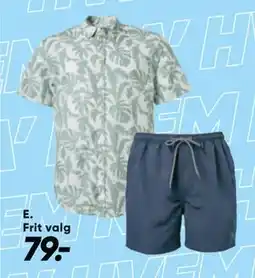 Bilka Skjorte eller badeshorts tilbud