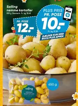 Bilka Salling nemme kartofler tilbud