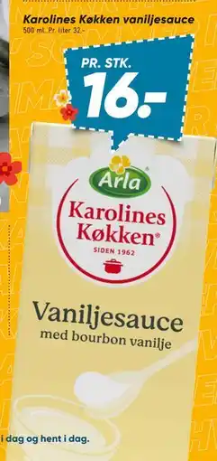 Bilka Karolines Køkken vaniljesauce tilbud