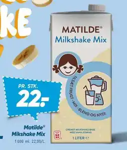 Bilka Matilde. Mikshake Mix tilbud
