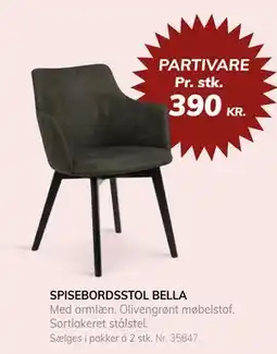 Daells Bolighus SPISEBORDSSTOL BELLA tilbud