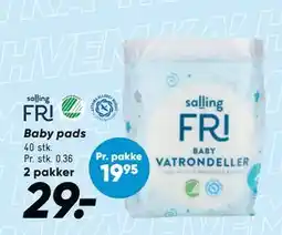 Bilka Baby pads tilbud