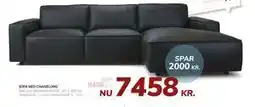 Daells Bolighus SOFA MED CHAISELONG tilbud