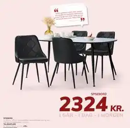 Daells Bolighus SPISEBORD tilbud