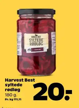 Netto Harvest Best syltede rødløg tilbud
