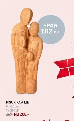 Daells Bolighus FIGUR FAMILIE tilbud