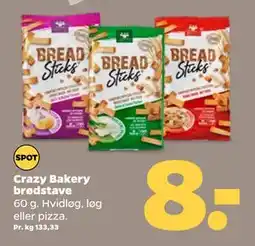 Netto Crazy Bakery brødstave tilbud