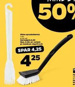Netto Shine opvaskebørste tilbud