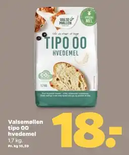 Netto Valsemøllen tipo 00 hvedemel tilbud