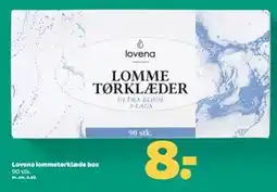 Netto Lovena lommetørklæde box tilbud