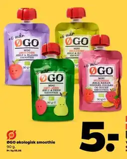 Netto ØGO økologisk smoothie tilbud
