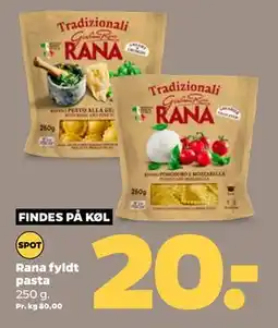 Netto Rana fyldt pasta tilbud