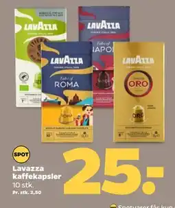Netto Lavazza kaffekapsler tilbud