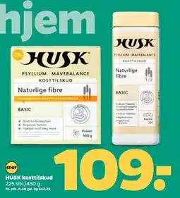 Netto HUSK kosttilskud tilbud