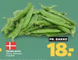 Netto Danske ærter tilbud
