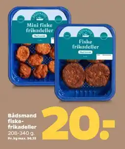 Netto Bådsmand fiskefrikadeller tilbud