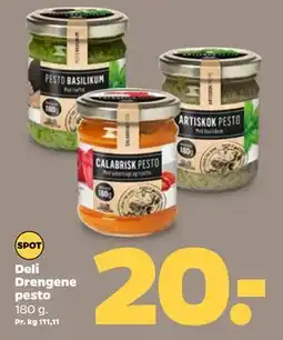 Netto Deli Drengene pesto tilbud