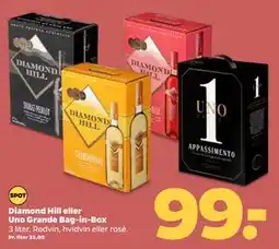 Netto Diamond Hill eller Uno Grande Bag-in-Box tilbud