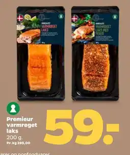Netto Premieur varmrøget laks tilbud
