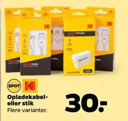 Netto Opladekabel eller stik tilbud