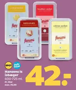 Netto Hansens Is isbæger tilbud
