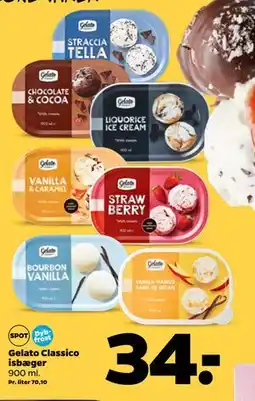 Netto Gelato Classico isbæger tilbud