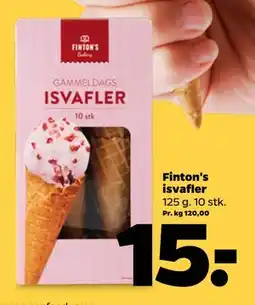 Netto Finton's isvafler tilbud