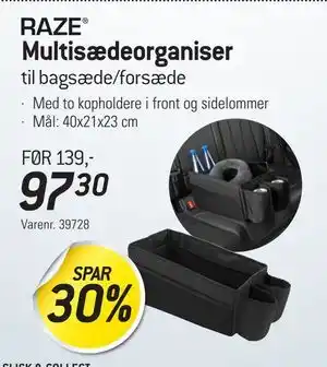 Thansen Multisædeorganiser tilbud