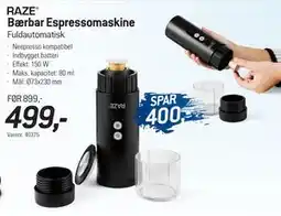 Thansen Bærbar Espressomaskine tilbud