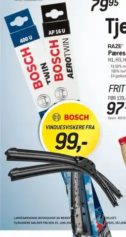 Thansen VINDUESVISKERE tilbud