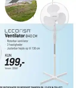Thansen Ventilator tilbud