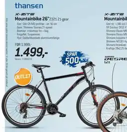 Thansen Mountainbike 26 tilbud