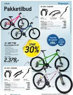 Thansen Mountainbike 24-26 tilbud