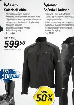 Thansen Softshell jakke tilbud