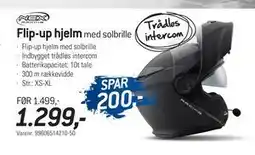 Thansen Flip-up hjelm tilbud