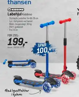 Thansen Løbehjul tilbud