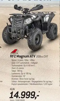 Thansen RFZ Magnum ATV tilbud
