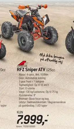 Thansen RFZ Sniper ATV tilbud