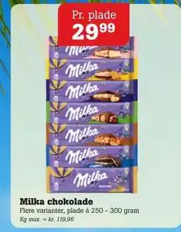 Poetzsch Padborg Milka chokolade tilbud