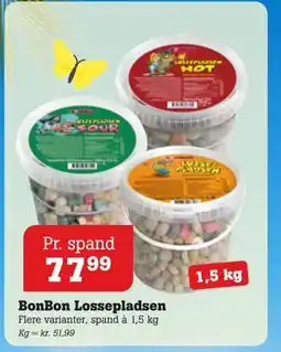 Poetzsch Padborg BonBon Lossepladsen tilbud