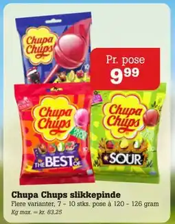 Poetzsch Padborg Chupa Chups slikkepinde tilbud